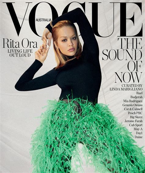 rita ora gucci|Read Rita Ora's Vogue Australia October 2021 cover .